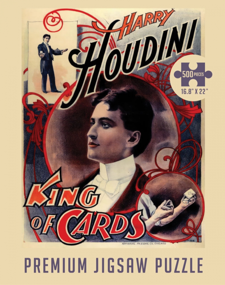 Classic Magic Poster Jigsaw Puzzle (Houdini)