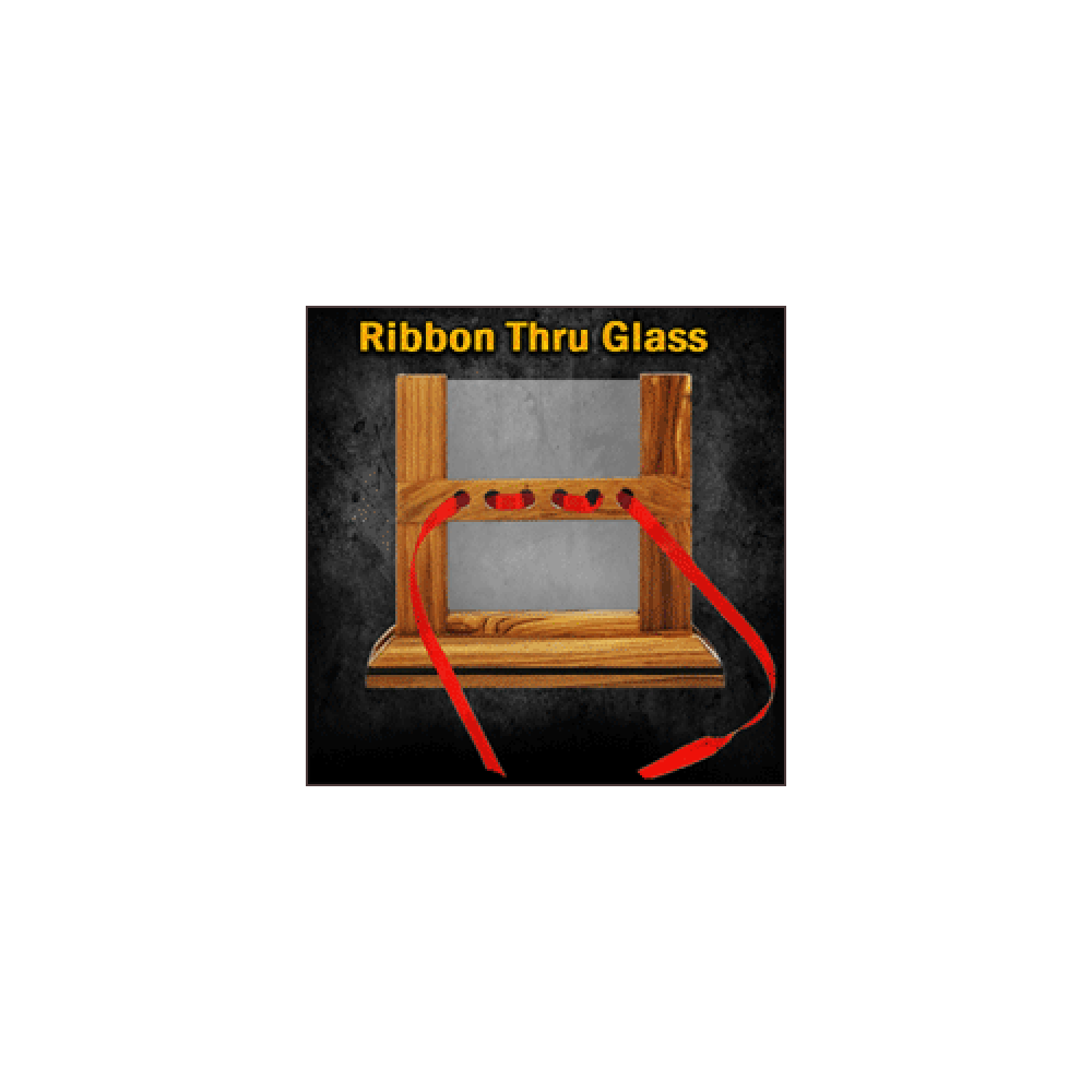 RIBBON THRU GLASS