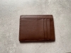 Shadow Wallet de Dee Christopher - Cuir Marron