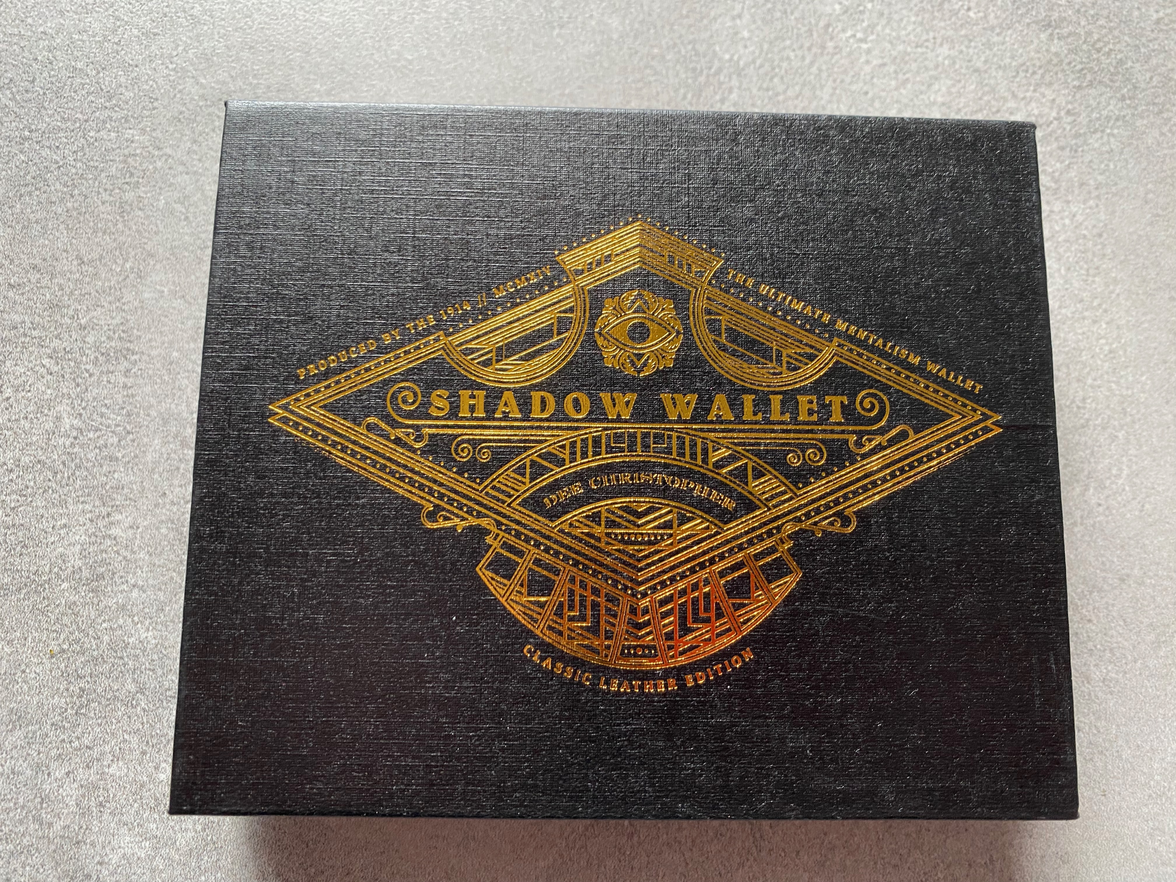[VENDU] Shadow Wallet de Dee Christopher - Cuir Marron