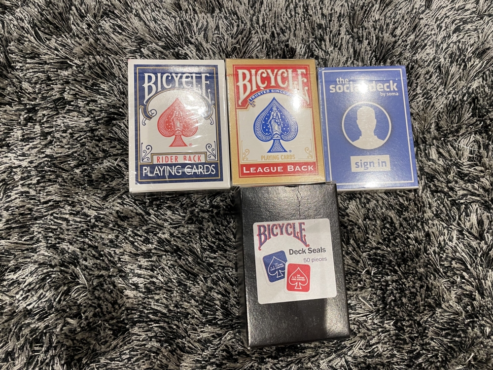 Lot de 3 jeux neufs (2 blisters) + 50 deck seals 