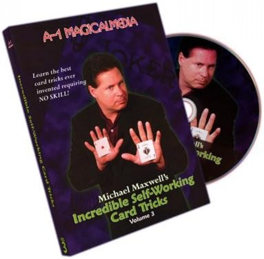 \"Incredible Self Working Card Tricks (Volume 3)\" Michael Maxwell - DVD en anglais