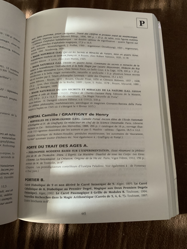 Bibliographie de la prestidigitation Française et des arts annexes - Christian Fechner - 1994