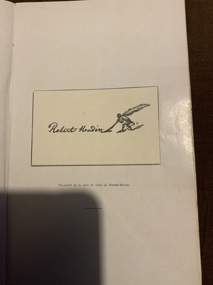 Robert Houdin le roman d’un artiste - jean Chauvigny - 1943 - édition numérotée