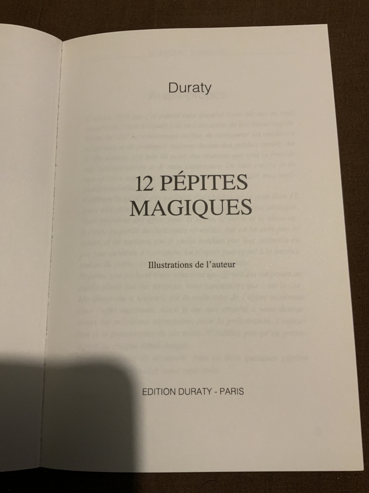 12 Pépites magiques - Duraty