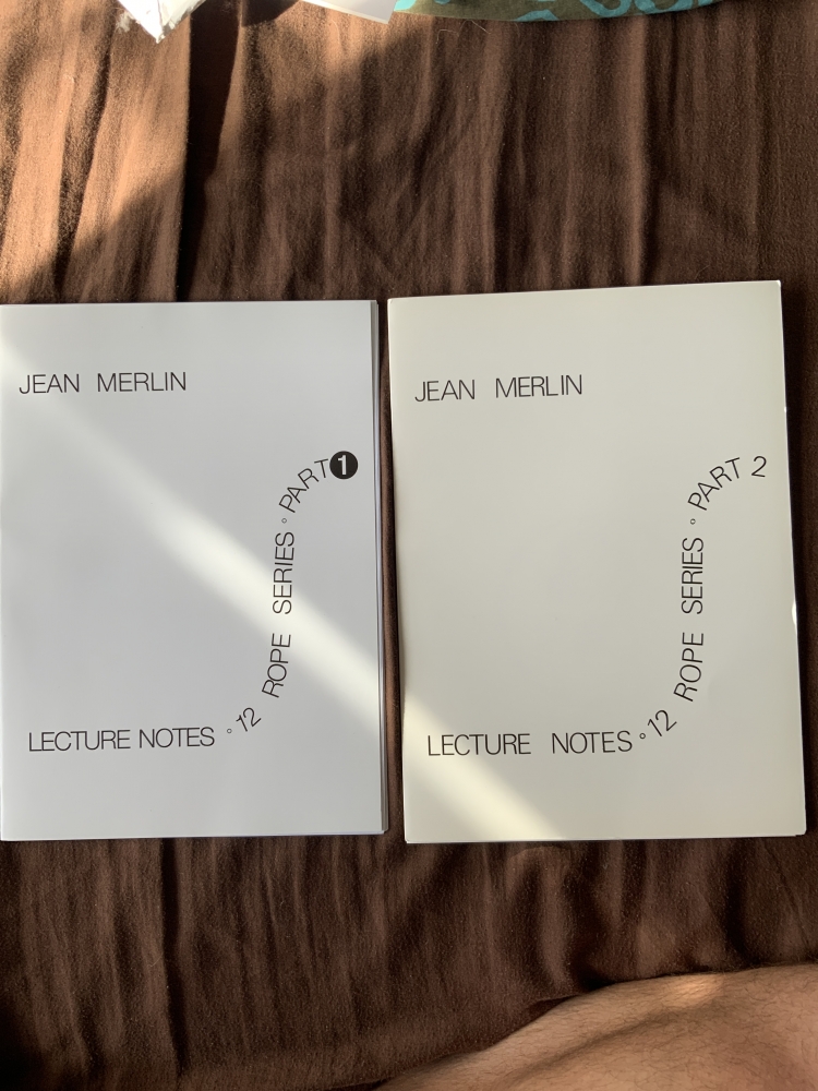 Jean Merlin - Lecture Notes - 12 - Rope Series - Part 1 & 2 