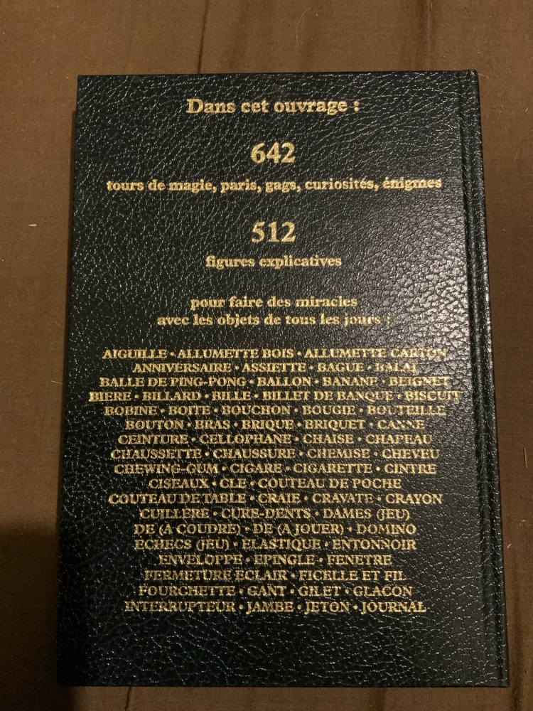 Encyclopédie de la magie impromptue - Martin Gardner - 2002 - Tome 1 & 2