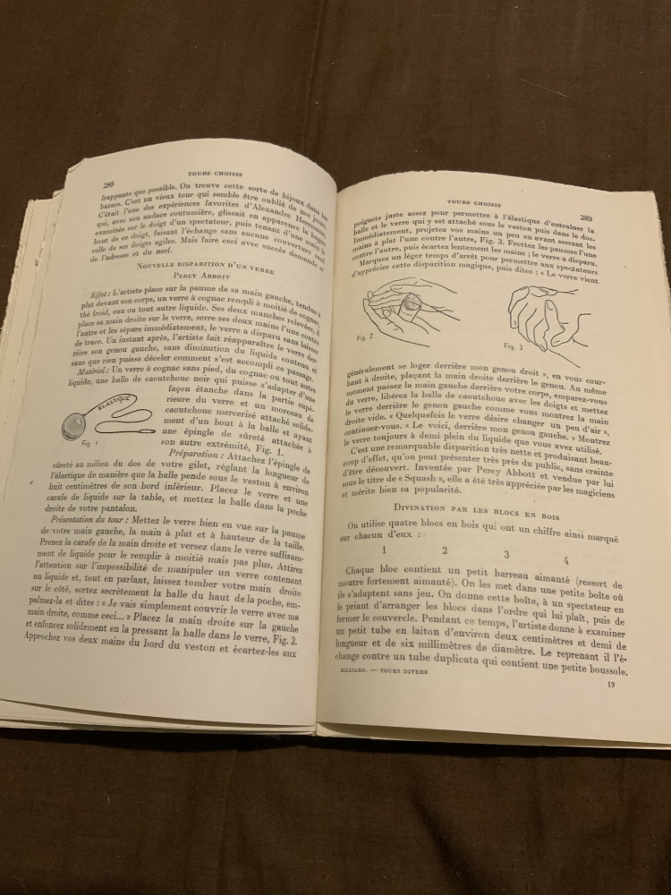 La prestidigitation du XX° siècle - Tours divers - J. N. Hilliard - Payot - 1954