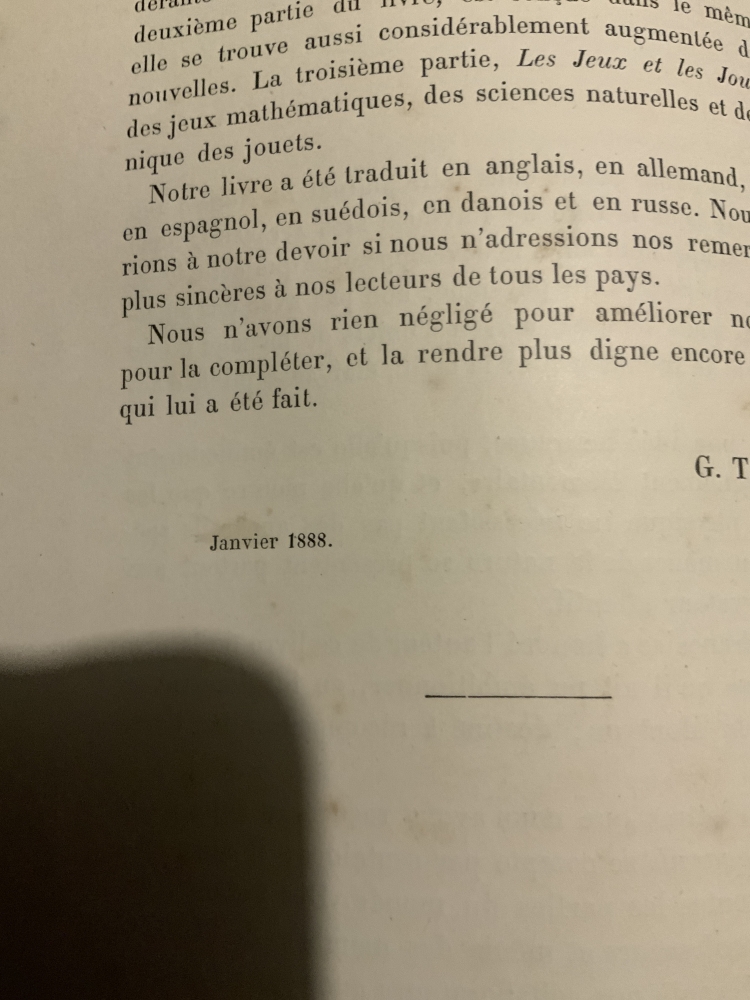 Les récréations scientifiques - Gaston Tissandier - 1888