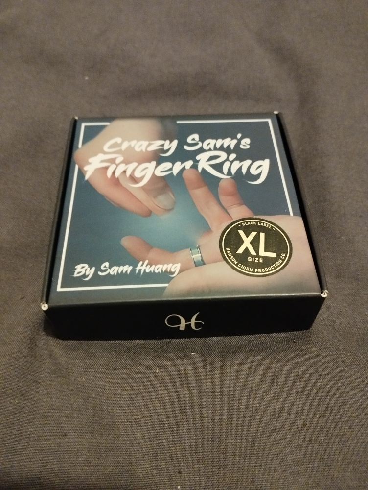 Crazy Sam's Finger Ring ( noir, XL )