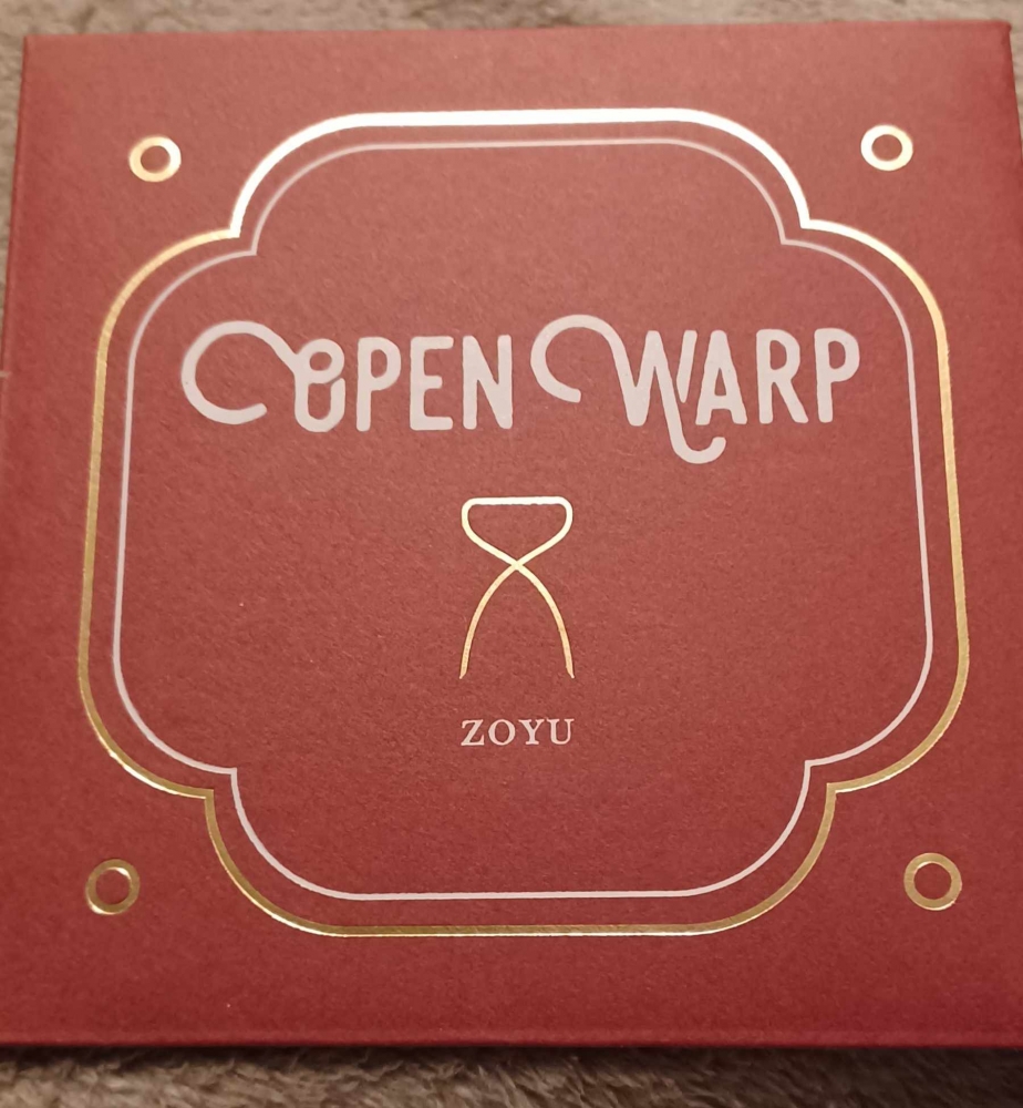 Open warp - dos bleu