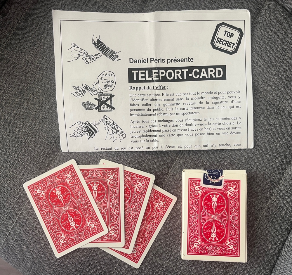 TELEPORT-CARD de Daniel Péris 