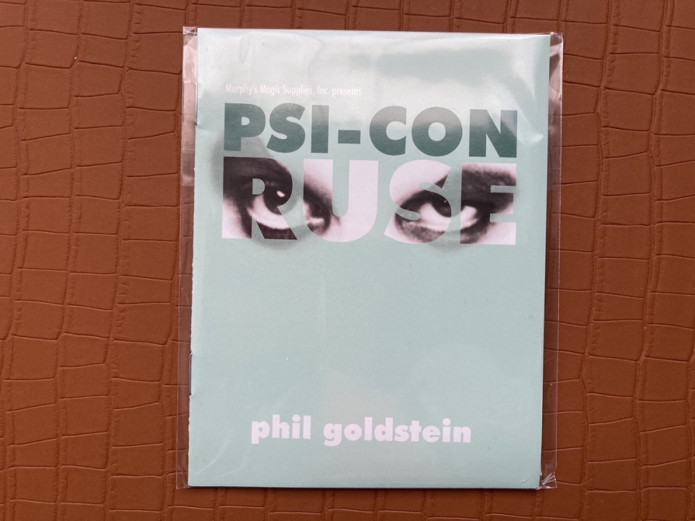 Psi-Con Ruse de Phil GOLDSTEIN ( Max MAVEN )