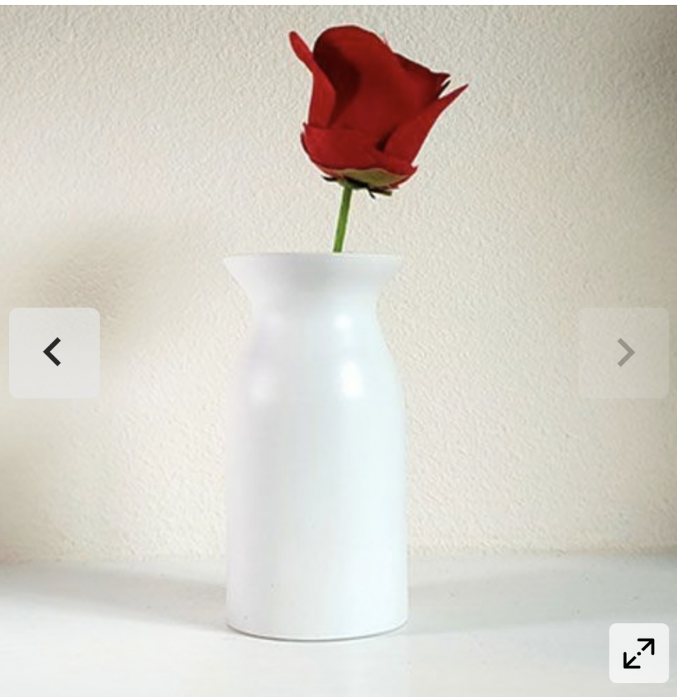 Snowflake vase