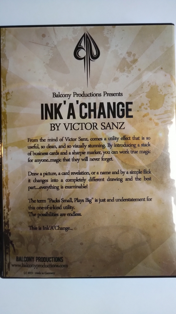 INK a CHANGE (change visuel close-up