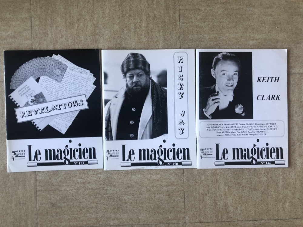 Magazines Le Magicien n°146 / 150 / 153