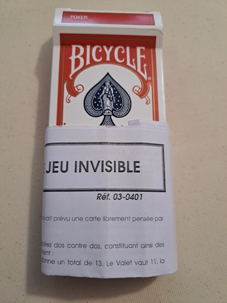 Jeu radio,et invisible 