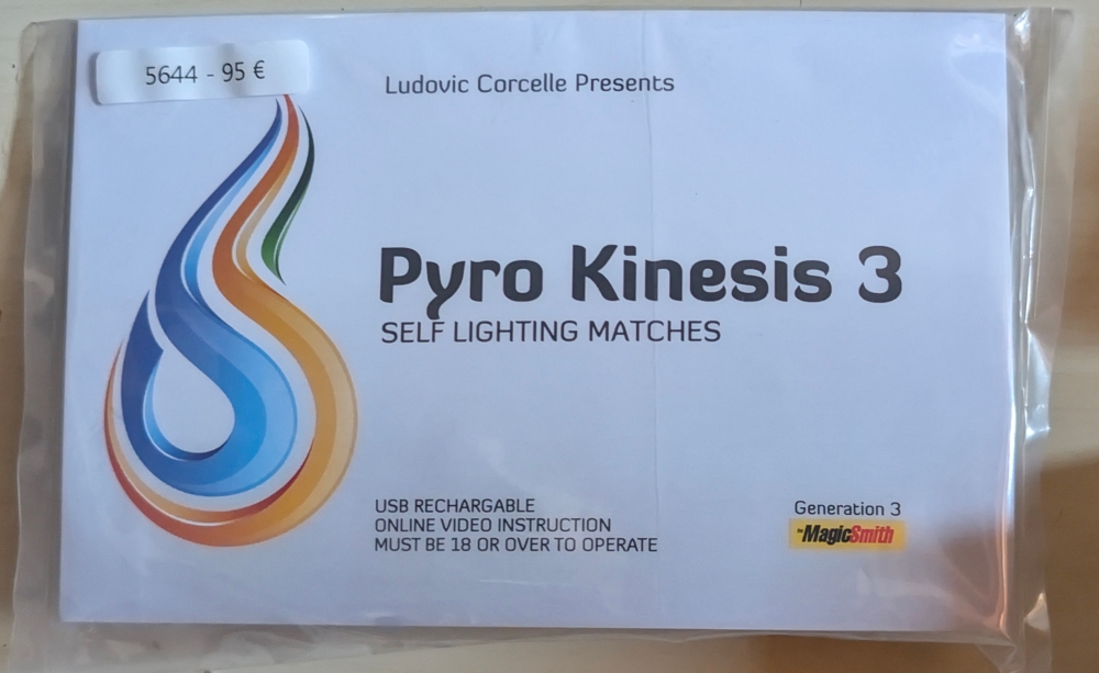 Pyro Kinesis 3 de Magic Smith