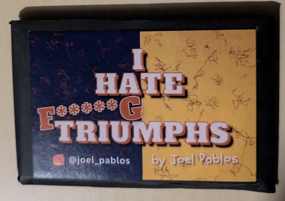 I HATE F*****G TRIUMPHS de Joel Pablos