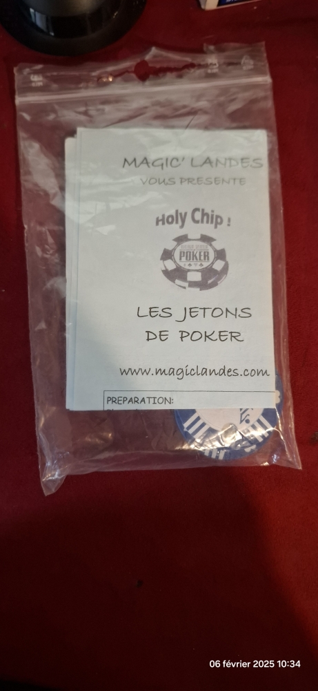 Les jetons poker