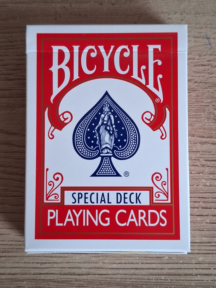 Jeu Bicycle Special Deck neuf jamais servi