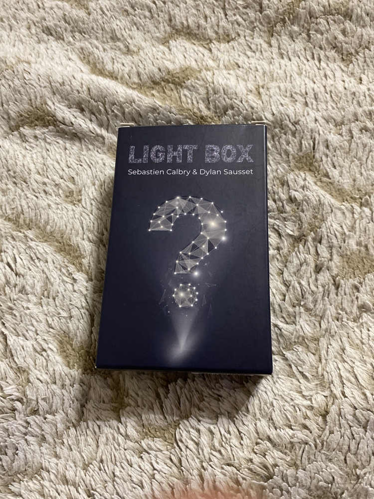 LIGHT BOX - SÉBASTIEN CALBRY