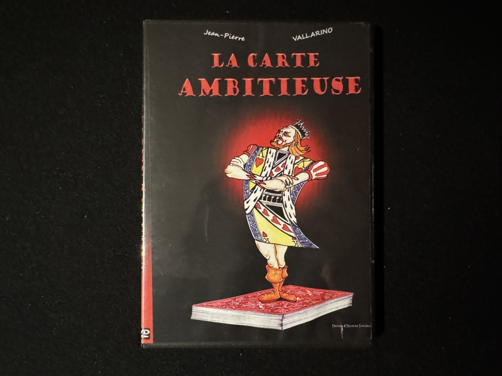 DVD La Carte Ambitieuse - Jean-Pierre Vallarino