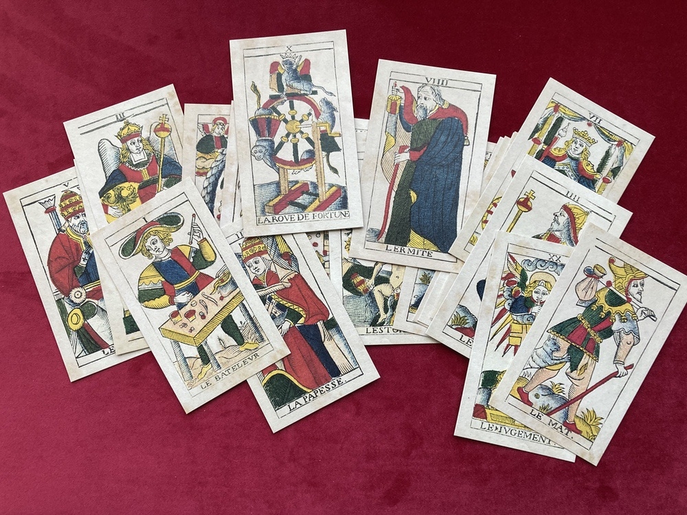 Tarot de Marseille Marqué 1709 Pierre Madenié