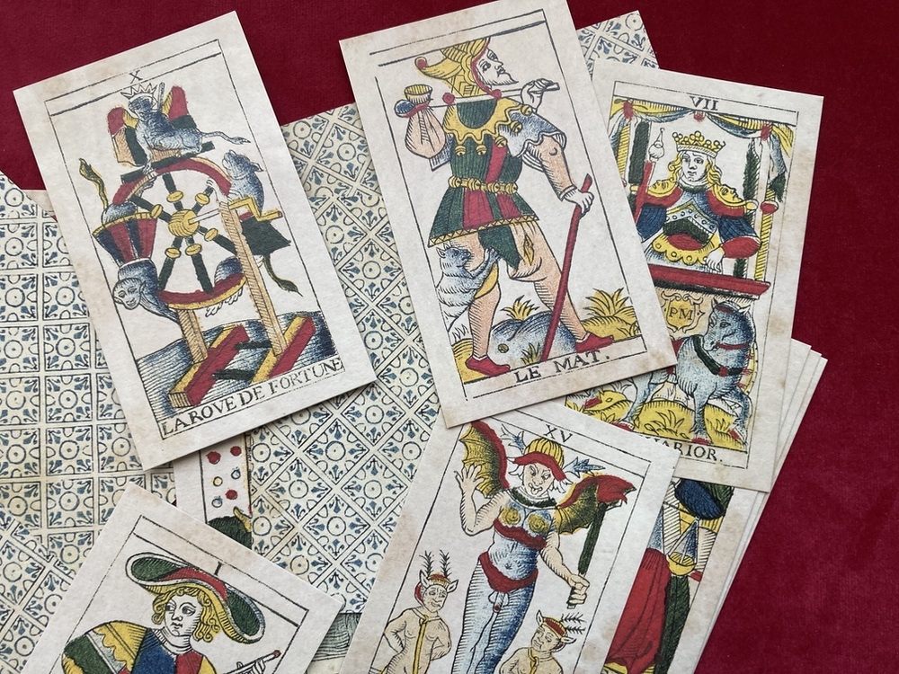 Tarot de Marseille Marqué 1709 Pierre Madenié