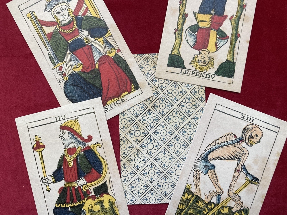 Tarot de Marseille Marqué 1709 Pierre Madenié