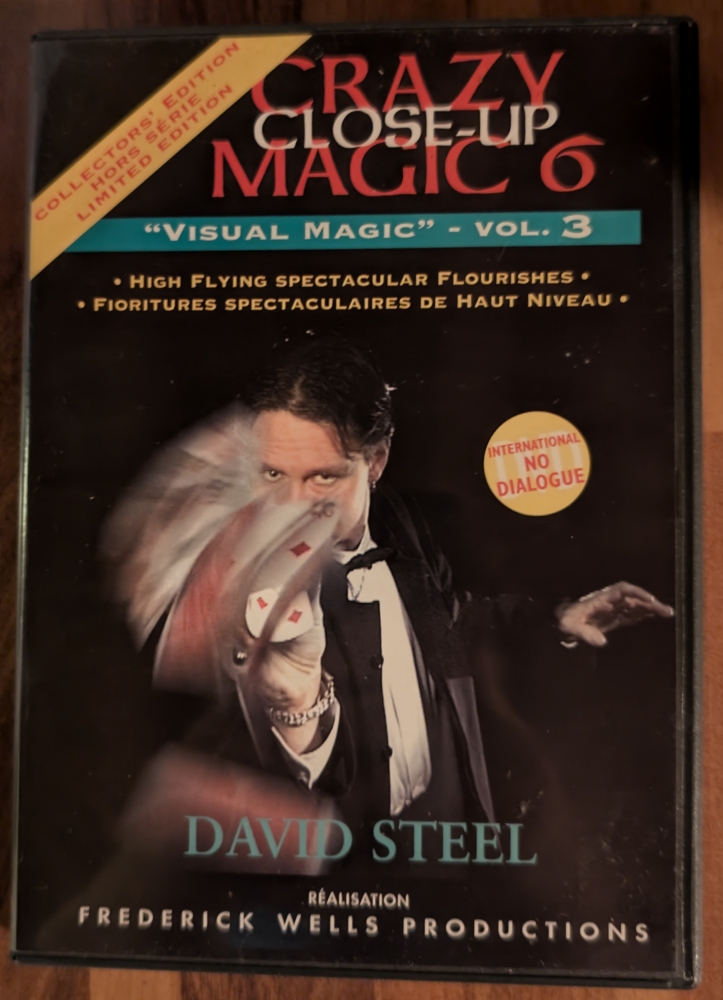 Crazy Close-up Magic 6 \"Visual Magic\" volume 3 de David STEEL