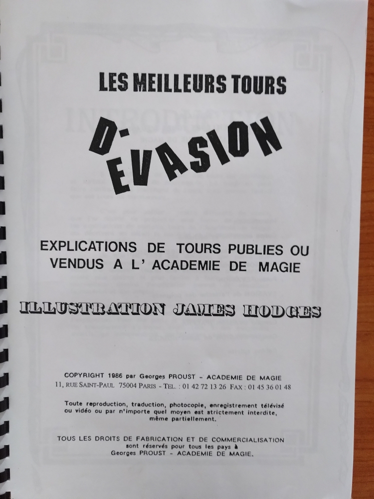 Les meilleurs tours d'évasion 