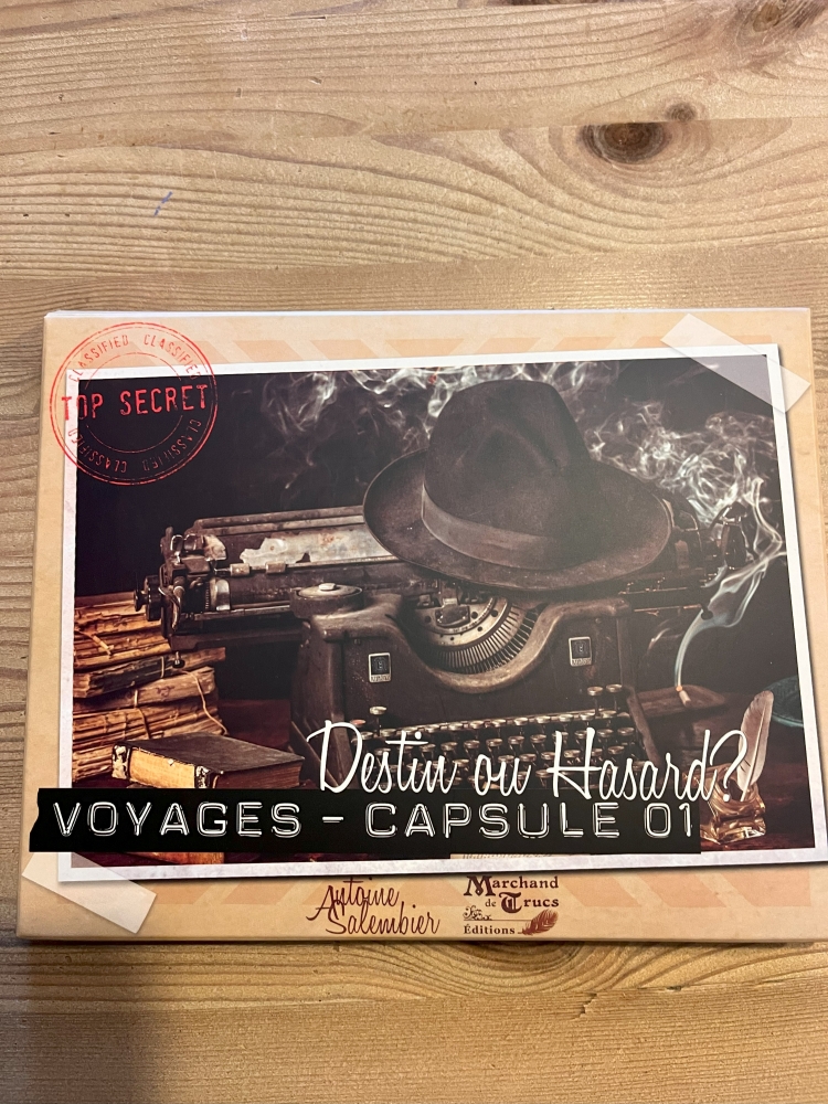 Voyages Capsule 01 Time Traveller d'Antoine Salembier 