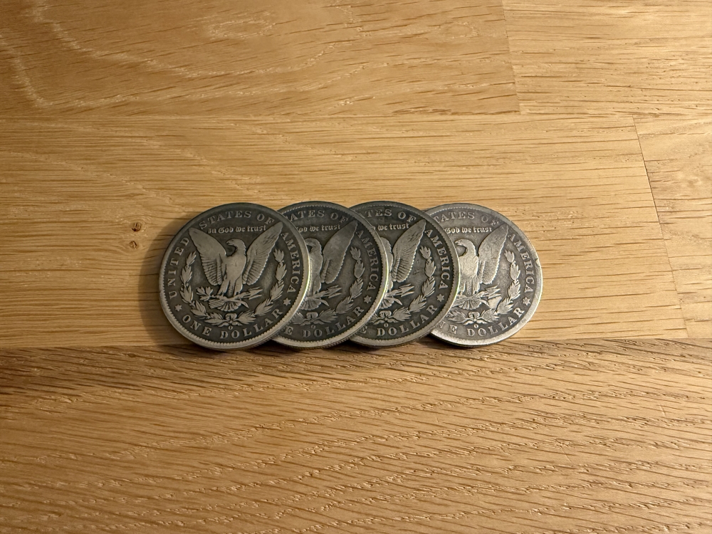 Silver Dollar Set - Slick Morgan Dollars