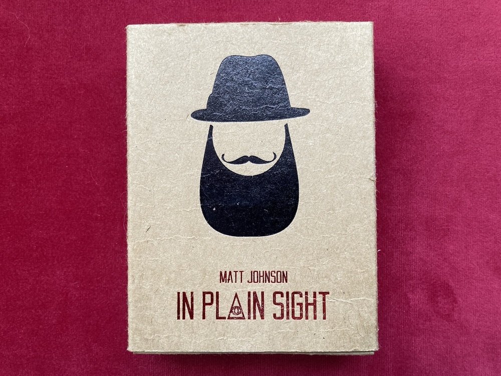 VENTE EN COURS - In Plain Sight de Matt JOHNSON