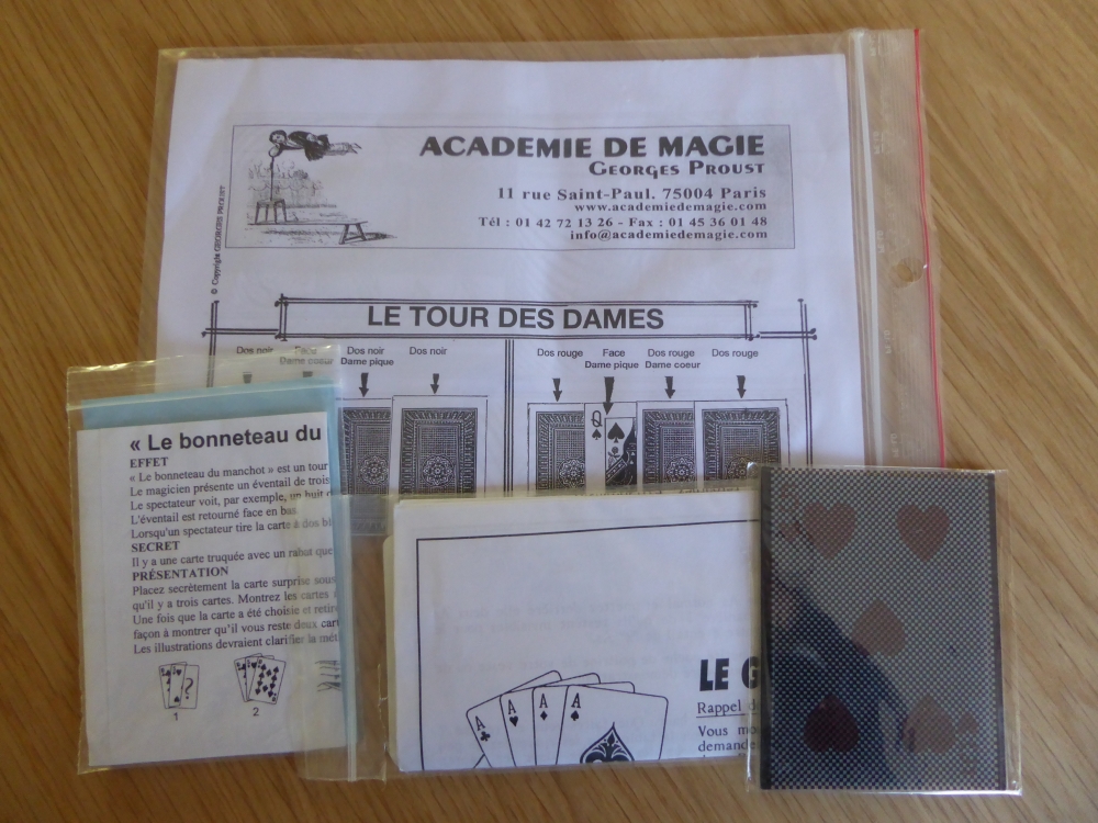 MAGIE lot de 4 tours