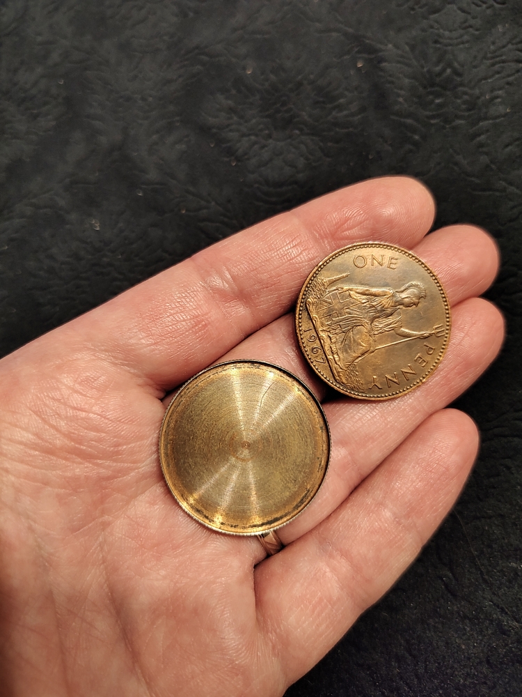 Copper/silver et coquille