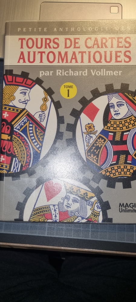 VENDU - petite anthologie des tours de cartes automatique - R VOLLMER