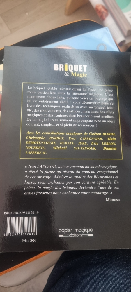 VENDU-Briquet et Magie - Ivan LAPLAUD