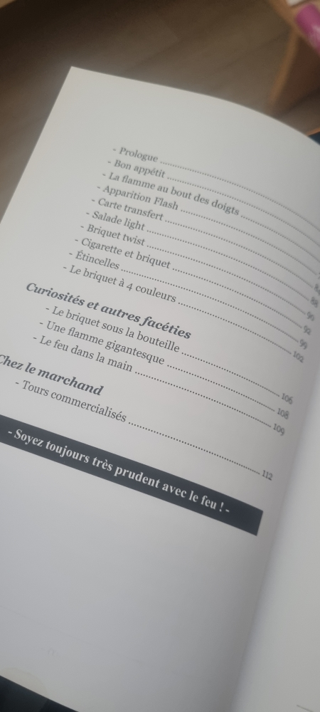 VENDU-Briquet et Magie - Ivan LAPLAUD