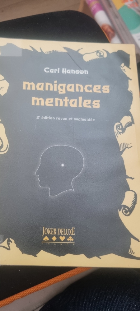 VENDU-Manigances mentales - Carl HANSON -  2 édition