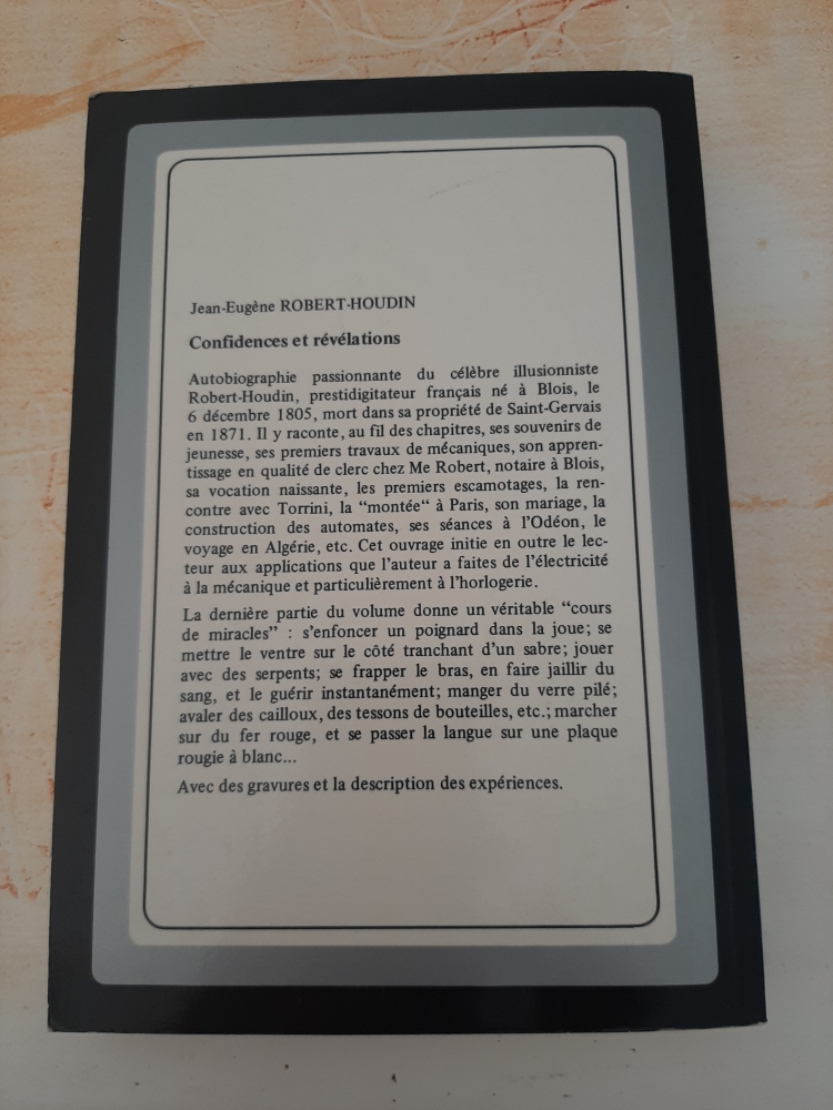 Révélations et Confidences 