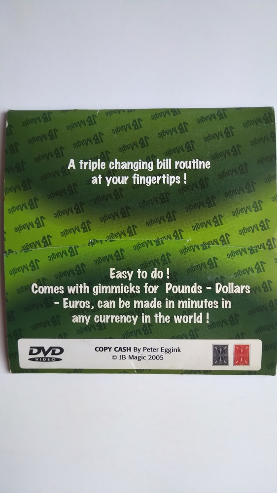 COPY CASH \"triple change de billets\" !