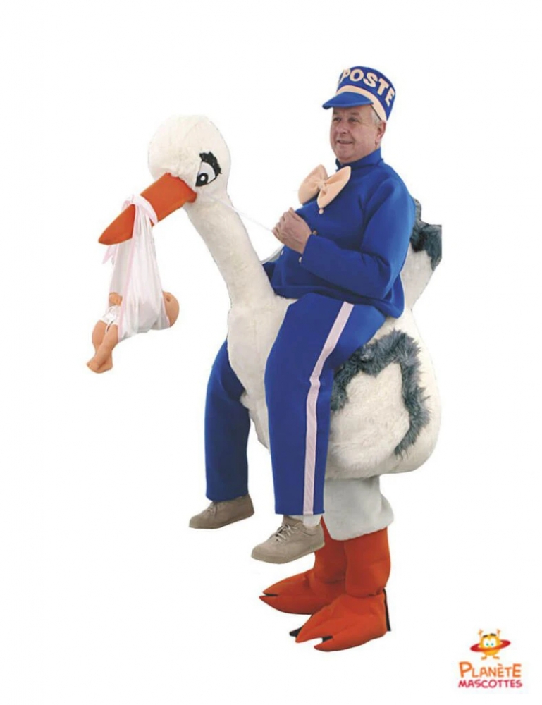 mascotte porteur auruche