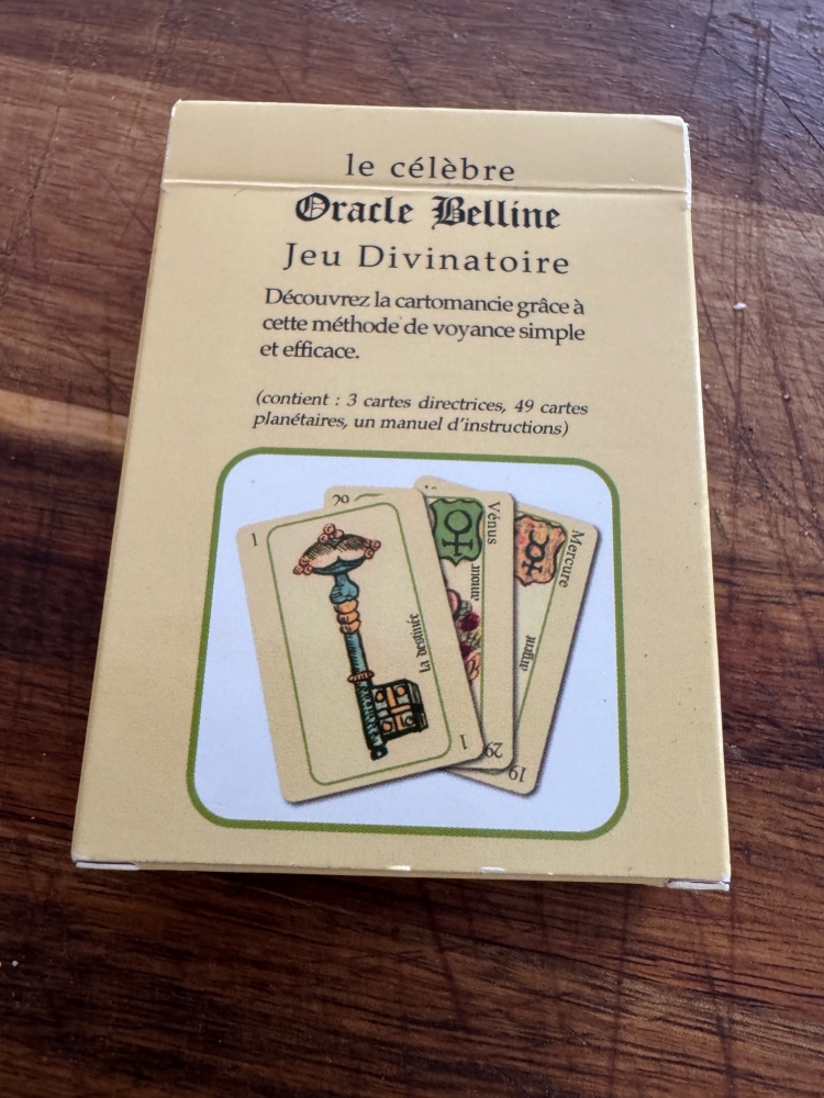 JEU MARQUE ORACLE BELLINE + LIVRE PDF