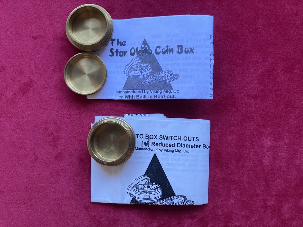 Lot Star Okito Slot Box & Reduced Box ( 1/2$ ) de VIKING MAGIC