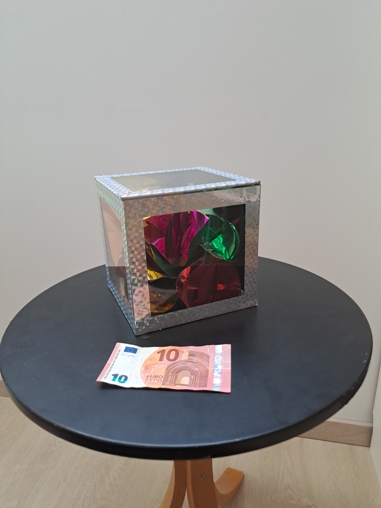 Petite Glassy box (boite à apparition transparente) 