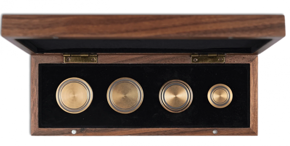 lot 2 Coffrets luxe  Okito box, boston, slot en demi dollar et Dollar de chez TCC