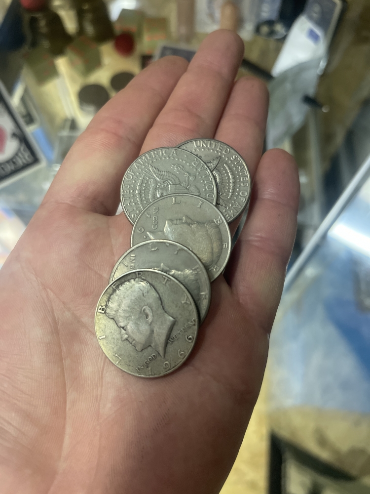 Half dollars 