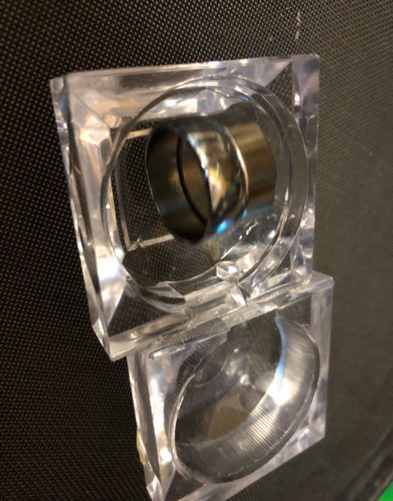 P.K  ring bague aimenté